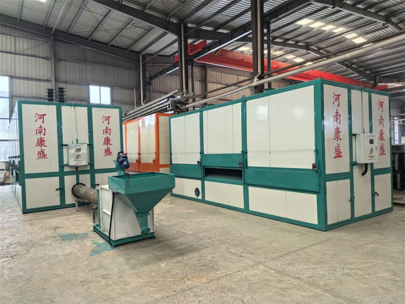 電顆粒雙（shuāng）配置多功能（néng）靜態烘幹機