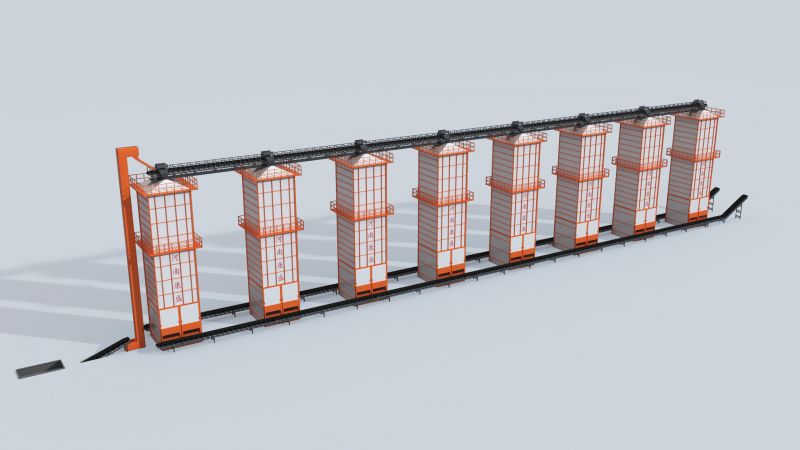 靜態烘（hōng）幹機，靜態房式烘幹機，立式靜（jìng）態烘幹機，立式（shì）靜態烘（hōng）幹機，無（wú）破碎，成本低